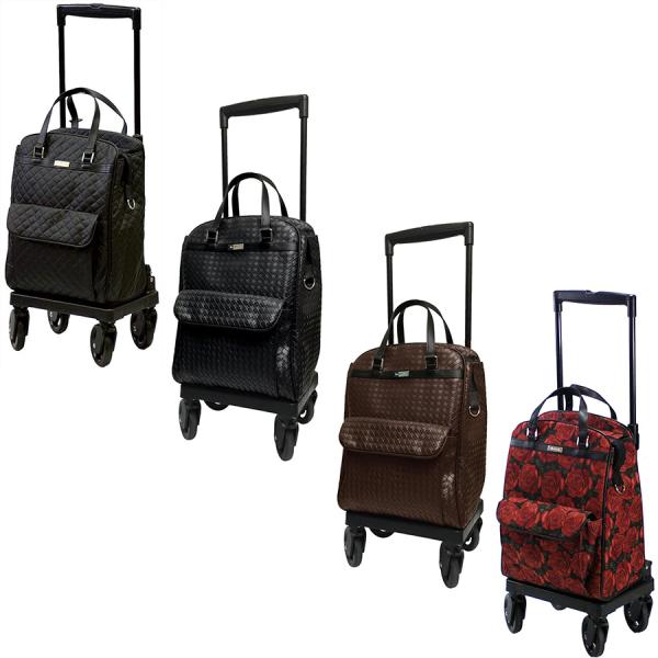 島製作所 ショッピングカー メロディ スムーズ キルティングBK