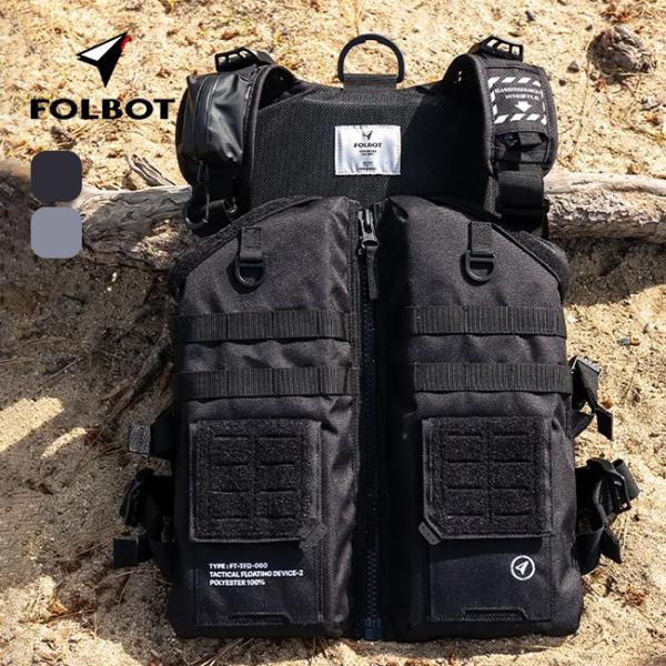 FOLBOT フォルボット アタックPFD FT-AKP00060 ライフジャケット フローティングベスト ポーチ 小物入れ カヤック SUP カヌー 釣り 2025 春夏