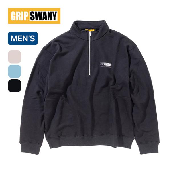 GRIP SWANY（グリップスワニー） GSスウェットハーフジップ GSMCT-076