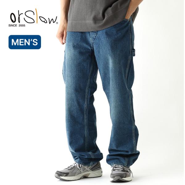 orSlow（オアスロウ） デニムペインターパンツユーズドウォッシュ 01