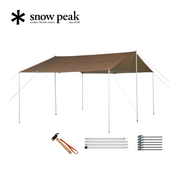 snow peak（スノーピーク） HDタープ シールド レクタ(M) Pro セット