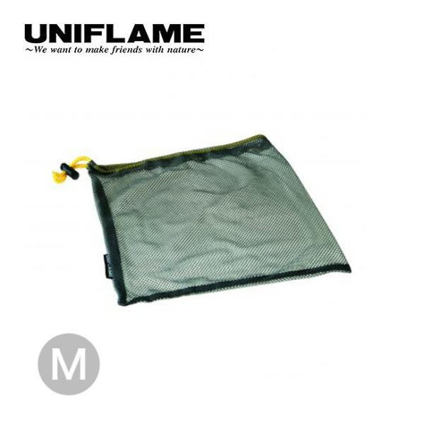 ■ブランド名：UNIFLAME■商品名：GYメッシュケース M■商品型番：668856■カラー：ー■サイズ：約24×24cm■素材：ポリエステル■重量：約16g■生産国：中国■対応商品：ラーメンクッカー１４００、山フライパン１７cm・１７c...