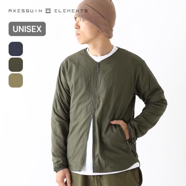 【新品タグ付】四 Ｌ オルタライニングのカーディガン アクシーズクインエレメンツ AXESQUIN ELEMENTS アクシーズクインエレメンツ オクタ