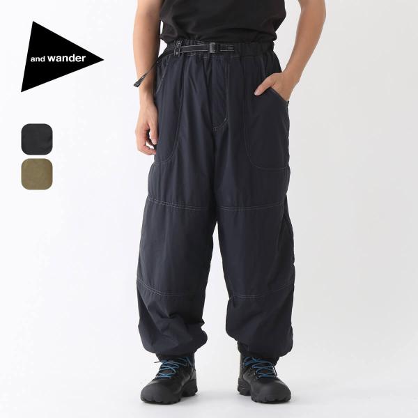 and wander セール アンドワンダー オクタフラッフィーパンツ ユニ