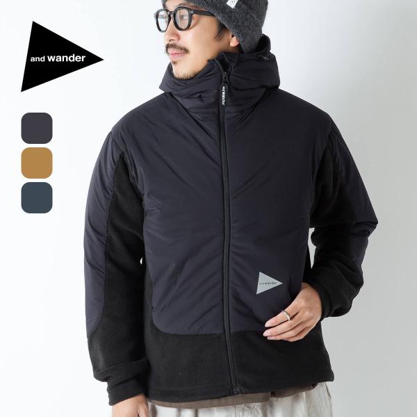 and wander アンドワンダー トップフリースジャケット 5745231011 sundaymountain_a22184