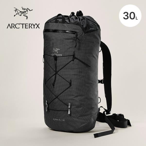 希少 ARC'TERYX ALPHA FL 30 Black 廃盤 Arc'teryx Weather resistant