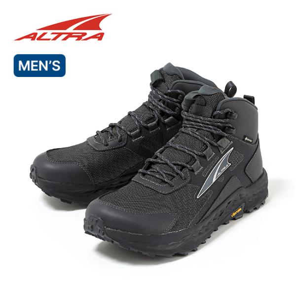 ALTRA アルトラ ティンプ5ハイカーGTX メンズ 靴 スニーカー シューズ カジュアル クッション トレイルランニング ハイキング 登山 黒 2025 秋冬