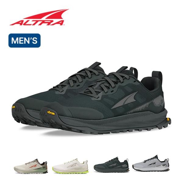 ALTRA アルトラ ローンピーク9+ メンズ LONE PEAK 9+ シューズ 靴 スニーカー 厚底 トレイルランニング ハイキング 登山 黒 2026 春夏
