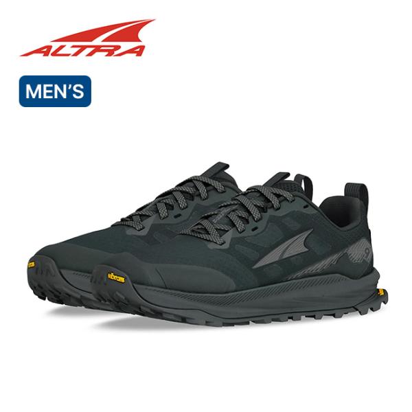 ALTRA アルトラ ローンピーク9+ワイド メンズ LONE PEAK 9+ シューズ 靴 スニーカー 厚底 トレイルランニング ハイキング 登山 黒 幅広 2026 春夏