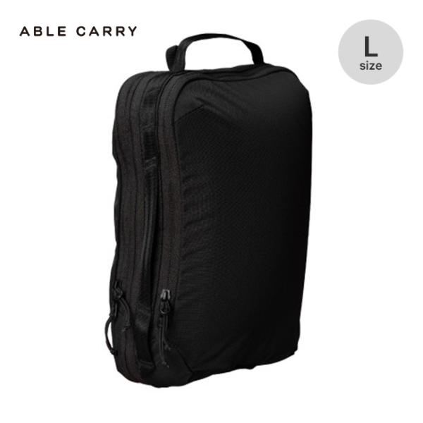旅先はもちろん、ジムや日常の外出にもマルチに使える、次世代のパッキングギア。■ブランド名：ABLE CARRY ■商品名：キューブ コーデュラre／corリップストップ210D L ■商品型番：73657 ■カラー：ブラック【73657】 ...