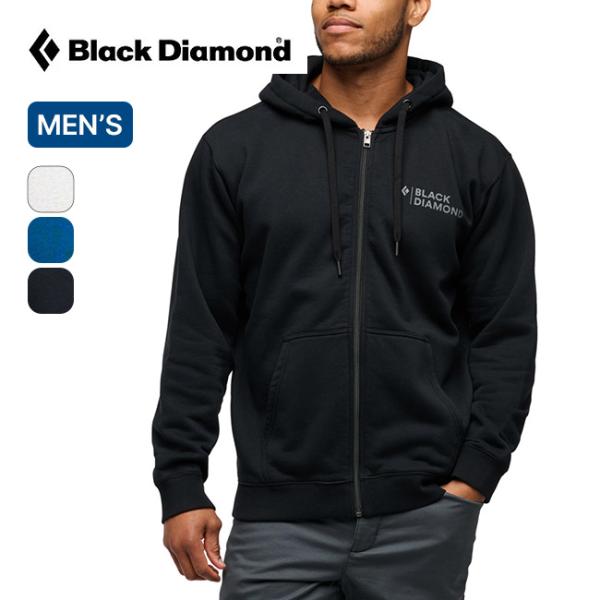 STONE  ブラック フルジップ フーディ M ブラックダイヤモンド（Black Diamond） ミニスタックトフルジップ