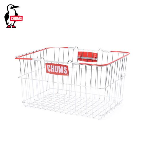 CHUMS チャムス スチールバスケット CH62-2005-0000 バスケット 収納ケース 買い物かご 2025 秋冬