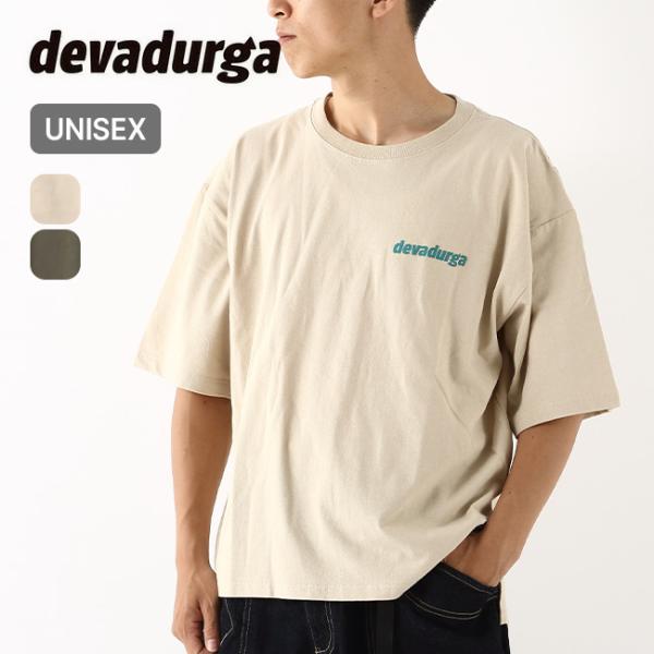 devadurga デヴァドゥルガ フォームロゴワイドTEE dg-1623 FOAM LOGO