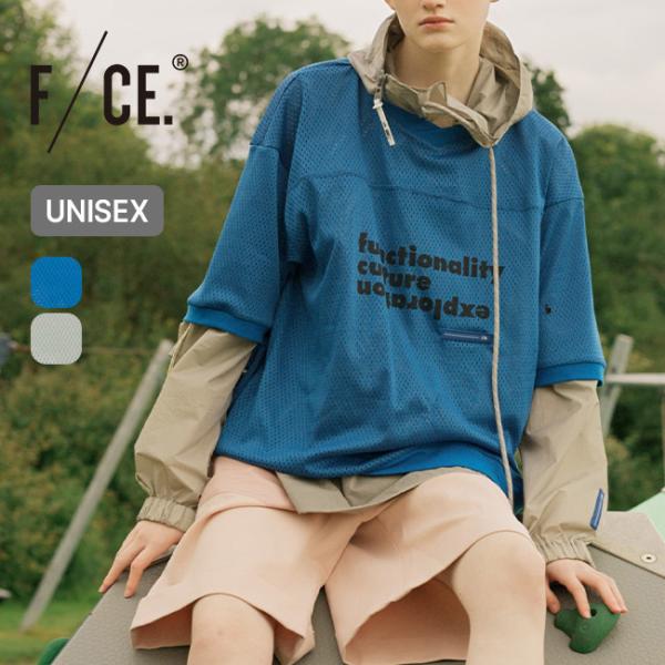 F/CE. エフシーイー メッシュFCEプリントTEE F/CE.（エフシーイー） メッシュFCEプリントTEE ユニセックス