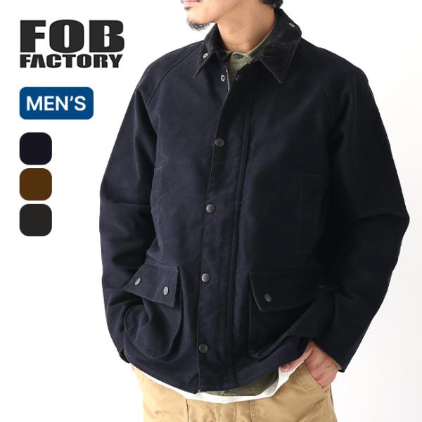 FOB FACTORY エフオービーファクトリー モールスキンライディング