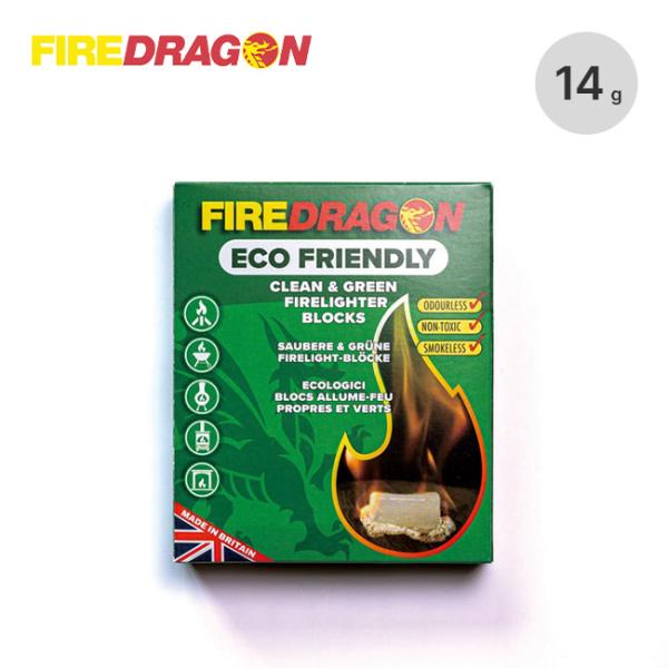 FIREDRAGONは廃棄される野菜や穀物から植物由来エタノールを凝固させた燃焼ガスもほぼ無臭の固形燃料。ヨーロッパでは、従来の固形燃料成分燃焼ガスの毒性が指摘され、無毒・無害な固形燃料の開発に着手した。■ブランド名：FireDragon ...