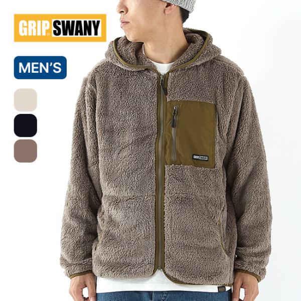 GRIP SWANY（グリップスワニー） コーラルフリースフーディー GSMCT
