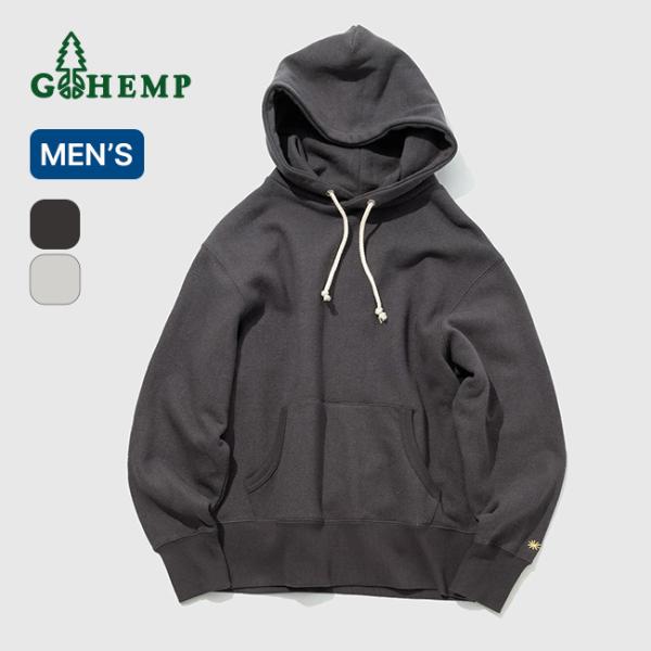 定番のHEMP55%、ORGANIC COTTON45%のヘンプスウェットシリーズ。■ブランド名：GOHEMP ■商品名：ヘンプセットインフーディ ■商品型番：GHC4465BS25-2 ■カラー：ガンメタルグレー,アッシュヘザー ■サイズ...