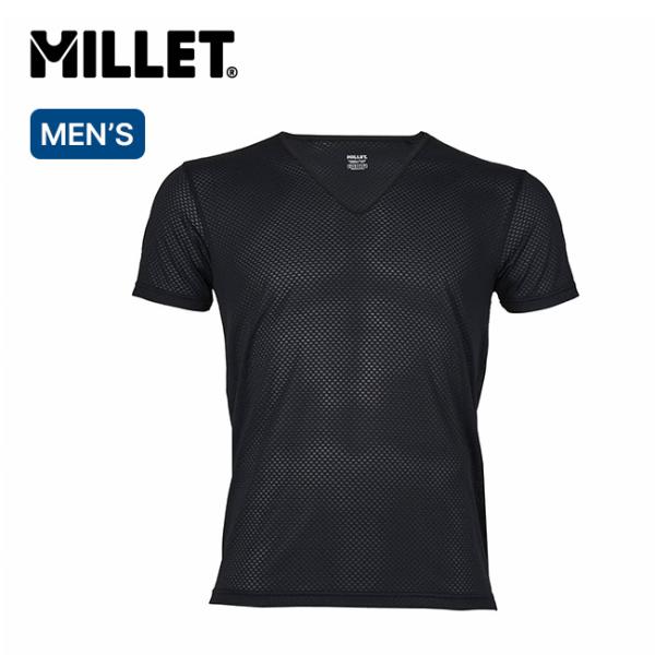 Millet ミレー ドライナミックスルー2 V SS MIV02101 DRYNAMIC THROUGH ショートスリーブ アンダーウェア ドライアンダー 肌着 速乾 登山 2026 秋冬