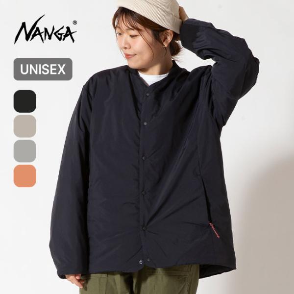 軽やかに羽織れるダウンカーディガン■ブランド名：NANGA ■商品名：ノーカラーソフトダウン カーディガン ■商品型番：N2500-0E004A ■カラー：ブラック,ベージュ,グレー,オレンジ ■サイズ：S,M,L,XL,XXL ■素材： ...