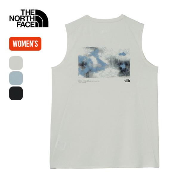 THE NORTH FACE ノースフェイス S/L GTDメランジグラフィッククルー ウィメンズ NTW12676 ザ・ノース・フェイス ノースリーブ カットソー ランニング 2026 春夏