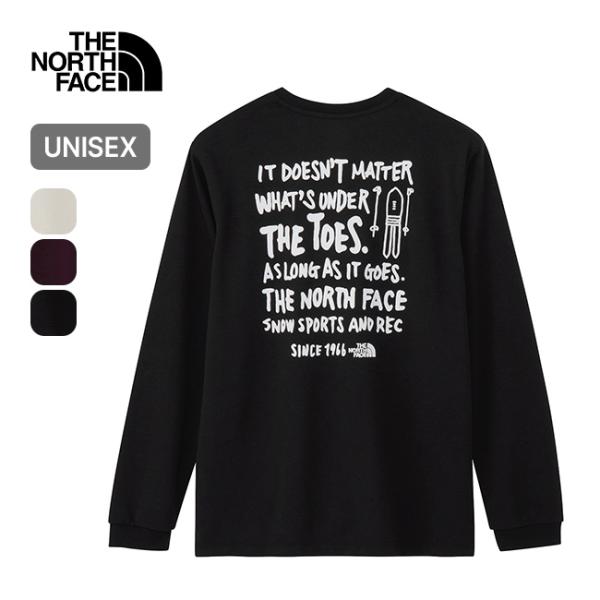 THE NORTH FACE ノースフェイス L/Sスノーレッククルー ユニセックス NT82690 ザ・ノース・フェイス L/S Snow Rec Crew トップス Tシャツ 2026 秋冬