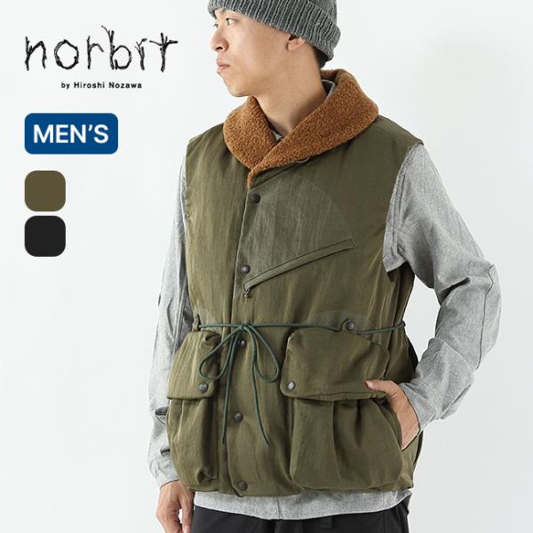norbit ノービット 2Wayカラーダウンベスト HNDN-2002 norbit ノービット 2Wayカラーダウンベスト HNDN-2002 メンズ アウター