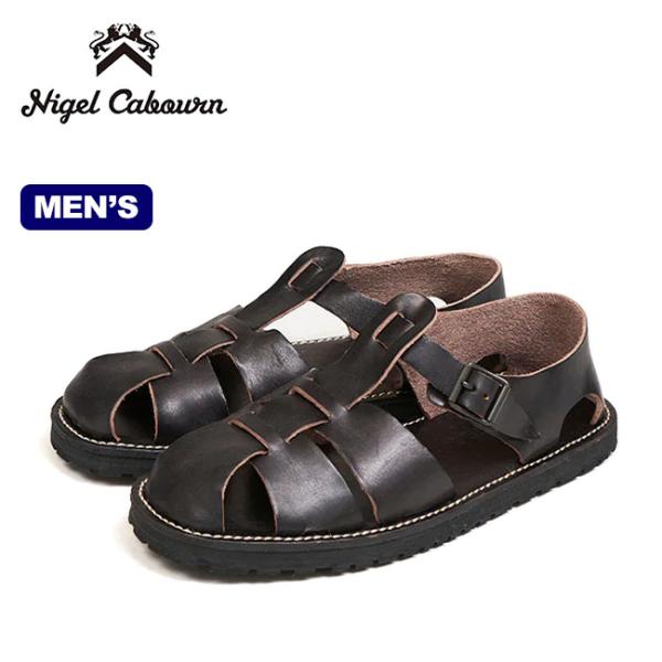 NIGEL CABOURN ナイジェルケーボン レザーグルカサンダル