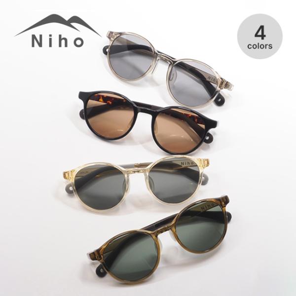 ヌケ感があり、どこか愛嬌のあるラウンド形状（偏光レンズ）■ブランド名：Niho ■商品名：NH-102 ■商品型番：NH-102 ■カラー：COL.1／ブラック・デミ／ライトブラウン【NH-102-C1】,COL.2／ライトイエロー／グレー...
