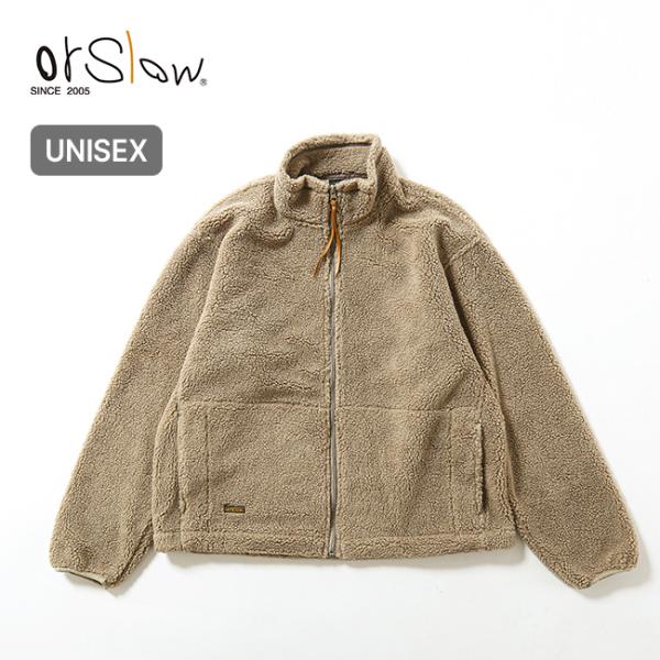 orslowボアジャケット orslow (オアスロウ) BOA FLEECE JACKET -GRAIGE- ジャケット | MARBLE