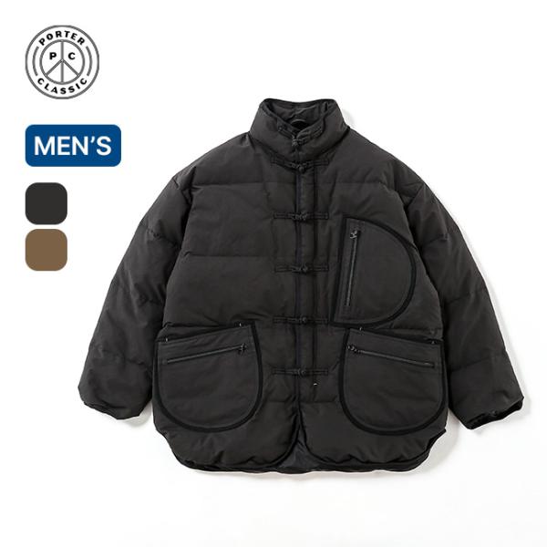 「メイド・イン・ジャパン」にこだわり日本が誇る職人の高い技術を取り入れながら次世代、そして孫の代まで愛される商品を追求するPorter Classic■ブランド名：Porter Classic ■商品名：ウェザーチャイニーズダウンジャケット...