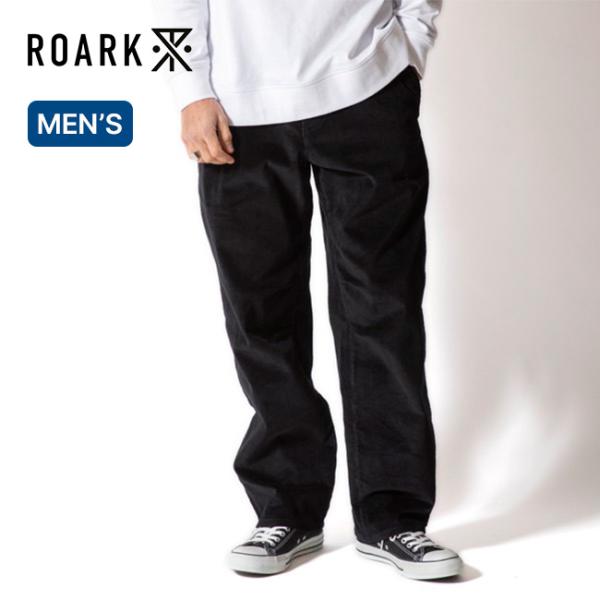ROARK ロアーク トラベルパンツコーデュロイ リラックス RPJ1150-BLK