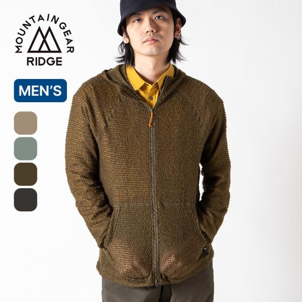 リッジマウンテンギア RIDGE MOUNTAIN GEAR Alpha Full Zip Hoodie Warm Taupe MEN XL アルファ フルジップ フーディ RIDGE MOUNTAIN GEAR リッジマウンテンギア アルファフルジップ