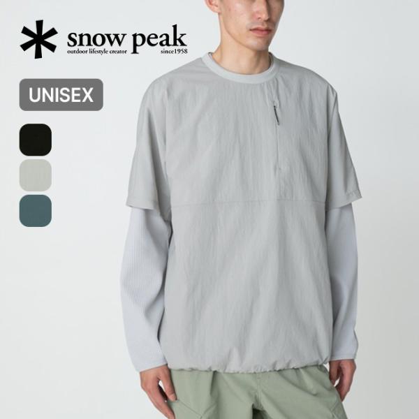 snow peak（スノーピーク） ブリーザブルクイックドライTシャツ ユニ