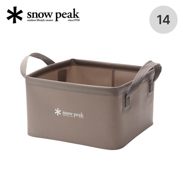 snow peak（スノーピーク） ソフトバケツ 14 FP-251 バッグ バケツ