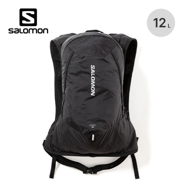 SALOMON CROSS 12 バックパック ブラック 12L ほぼ新品 SALOMON（サロモン） クロス12 LC2185700 CROSS 12 ユニセックス
