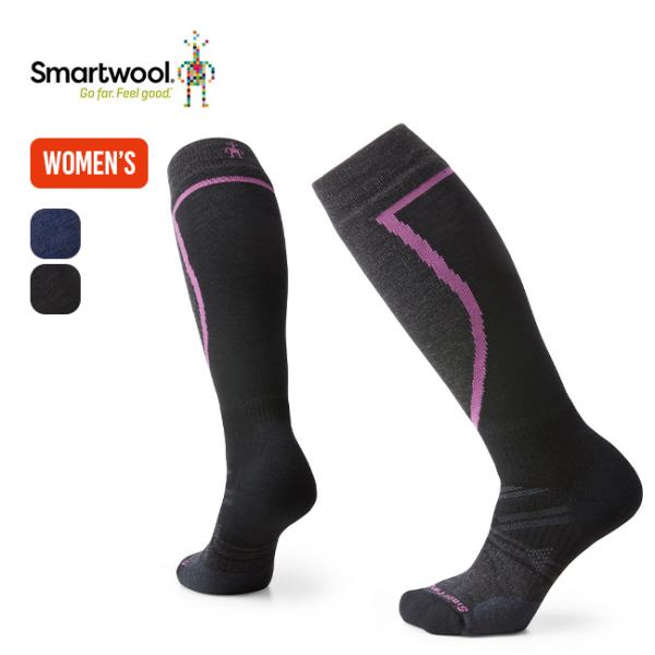 ■ブランド名：Smartwool ■商品名：スキー フルクッション【ウィメンズ】 ■商品型番：SW73515 ■カラー：パープルアイリス【SW73515003】,ブラック【SW73515001】 ■サイズ：S（21〜23cm）,M（23.5...