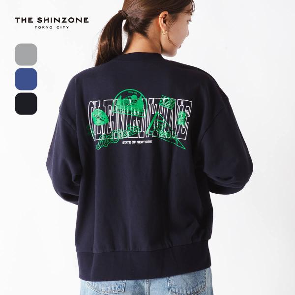 トップス THE SHINZONE CLEMENTINE SWEATSHIRT THE SHINZONE ザ シンゾーン クレメンタインスウェットシャツ