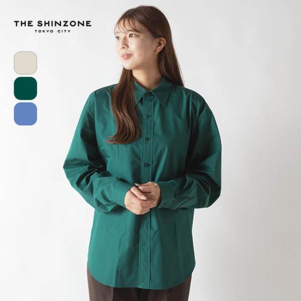 ザ シンゾーン 長袖シャツ UNCLE SHIRT 25AW 25AMSBL07 レディース SIZE F (M) THE SHINZONE sundaymountain_s89297