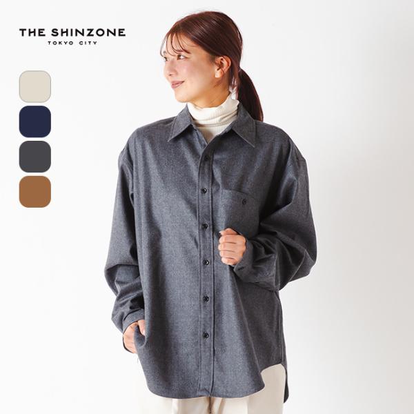 THE SHINZONE（ザ シンゾーン） ザ シンゾーン ウールダディシャツ