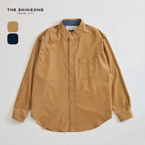 THE SHINZONE ザ シンゾーン ウォッシュドコーデュロイシャツ 26AMSBL04 WASHED CORDUROY SHIRT トップス オーバーサイズ インナー 羽織り 2026 秋冬