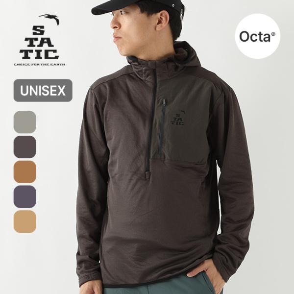 スタティック　アドリフト　ハーフジップフーディ　サイズM STATIC スタティック アドリフトハーフジップフーディ 24502 ADRIFT