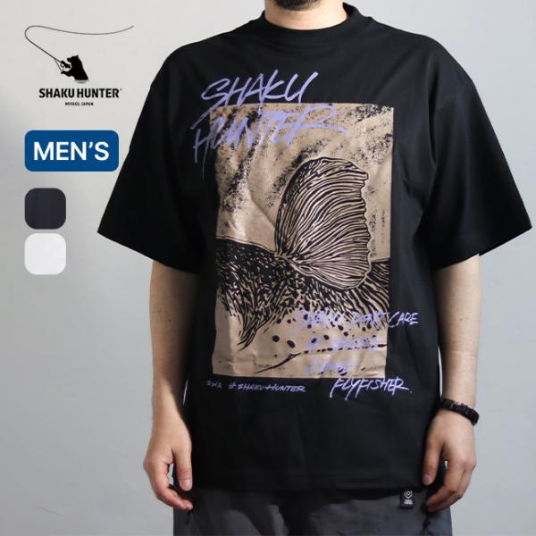 D W K×SHAKU HUNTER K×シャクハンター イワナTEE IWANA TEE メンズ T
