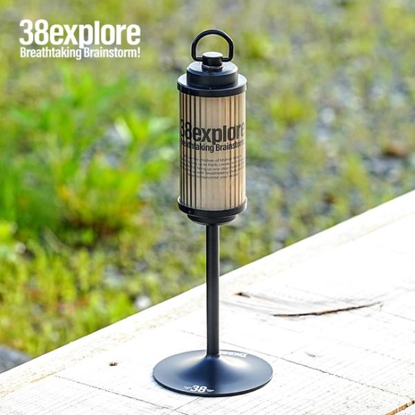 38灯やZEROCAPなどカメラネジ対応のLEDランタンなどに対応したスタンドセットです■ブランド名：38explore ■商品名：アシノベースセット ■商品型番：― ■カラー：ブラック ■サイズ：ー ■素材：ー ■重量：ー ■生産国：ー ...