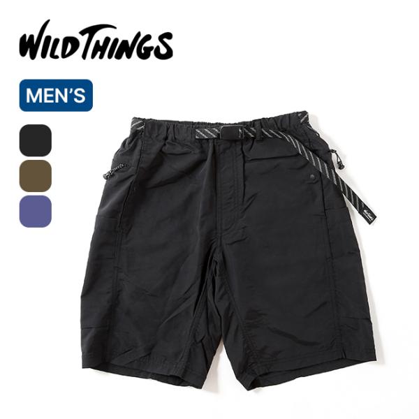 D*O様 【新品未使用】WILD THINGS/キャリーショーツ/L/ブラック・ WILD THINGS ワイルドシングス キャリーショーツ WT24011AD メンズ