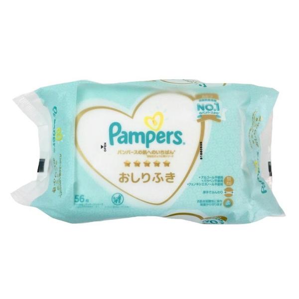 パンパース ふんわりやわらかシート おしりふき 56枚×2個入り