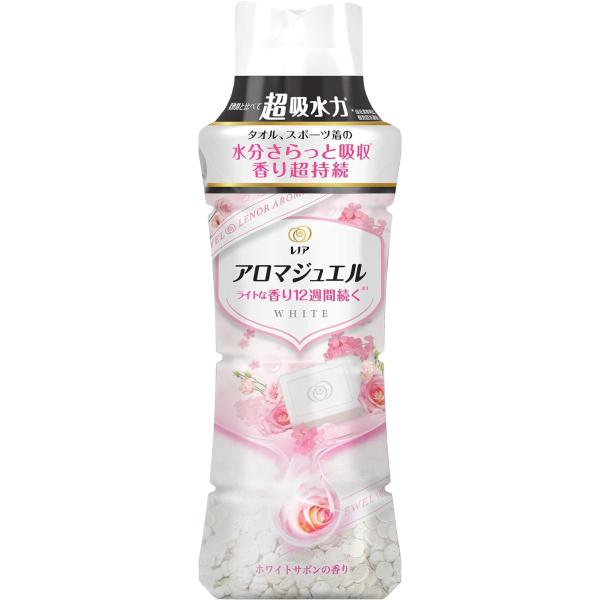 レノア アロマジュエル ホワイトサボンの香り 本体 470mL : Sundries