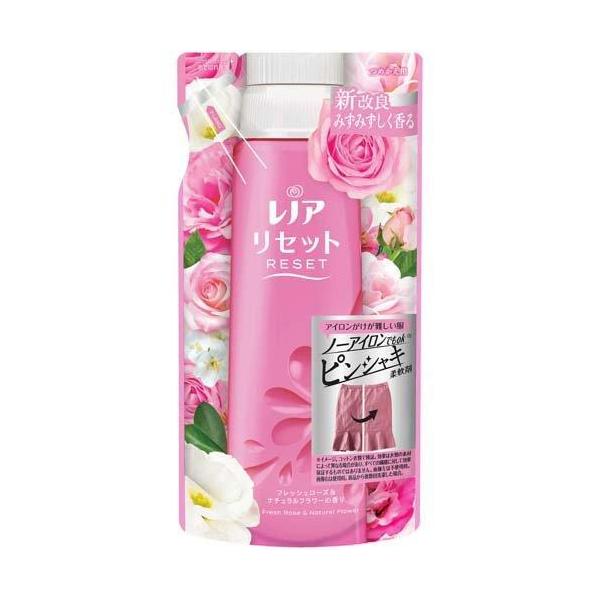 レノア リセット 柔軟仕上げ剤 フレッシュローズ&ナチュラルフラワーの