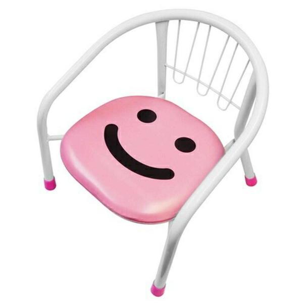 スマイルフェイスのベビーチェア！座ると音が鳴ります♪