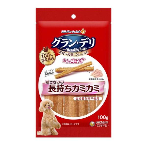 他サイト： グラン・デリ　きょうのごほうび　鶏ささみの長もちカミカミ 100gの商品画像